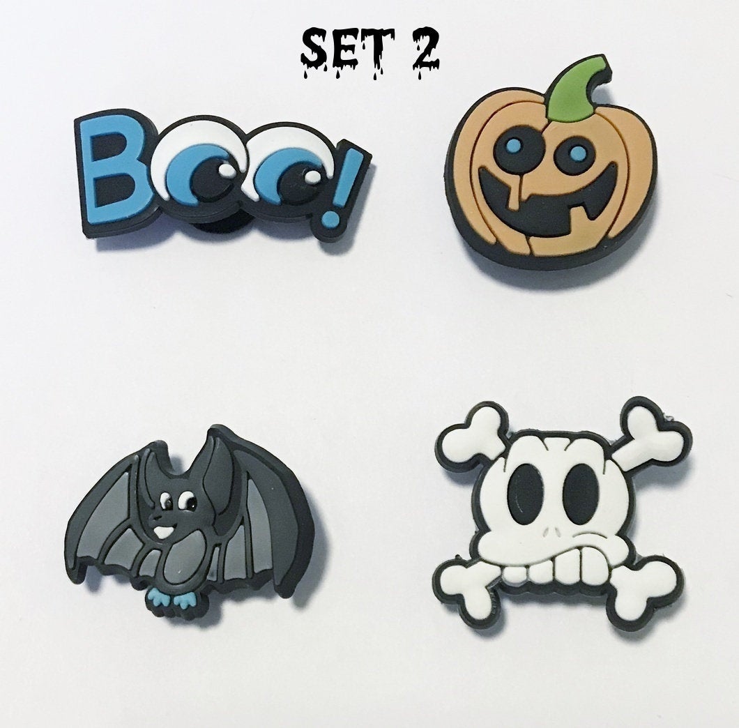 Halloween themed shoe charm sets-reduced prices