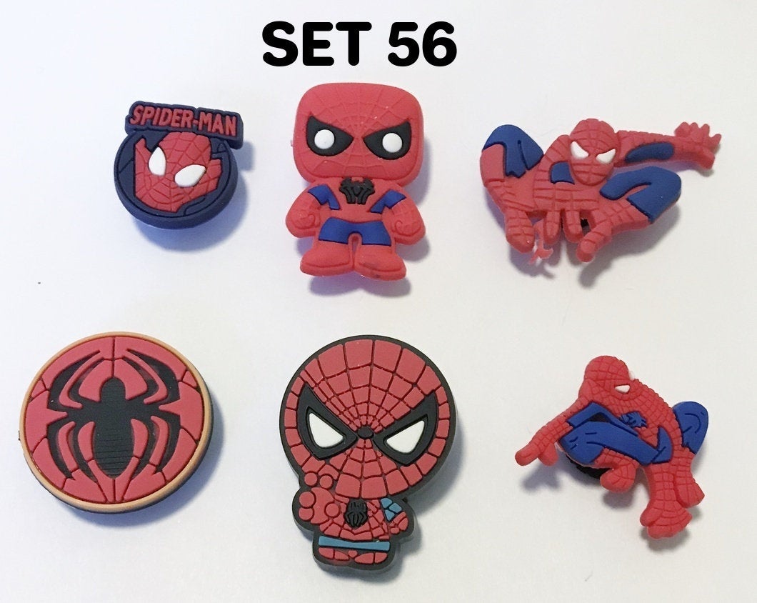 Shoe charm sets-reduced prices, spider, bat