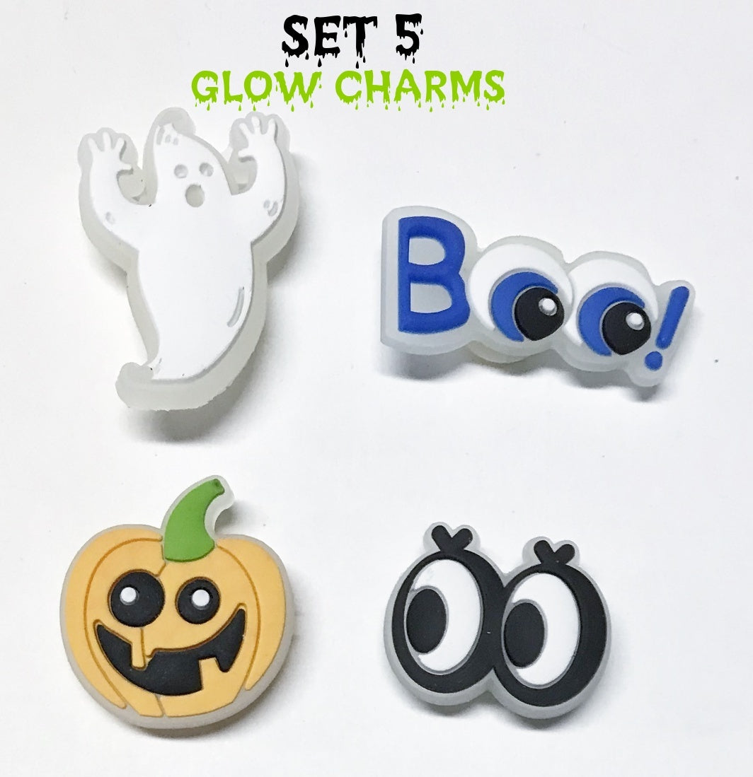 Halloween themed shoe charm sets-reduced prices